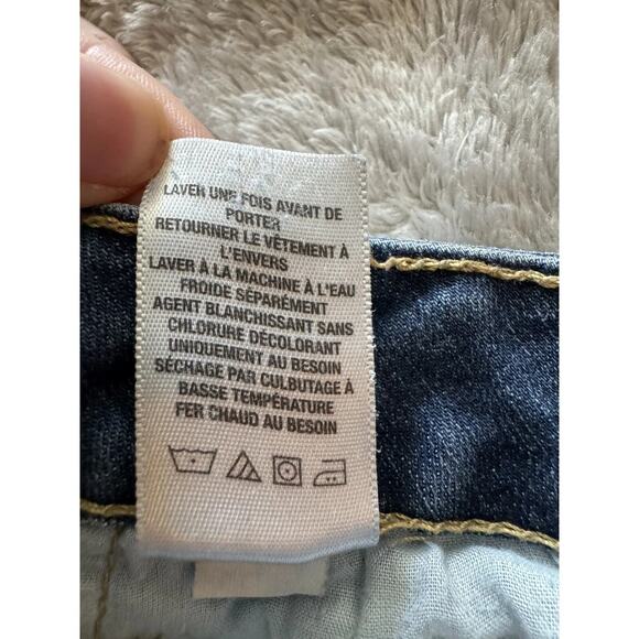 EUC Aeropostale Jeans 2 Women Regular Size Blue Denim Low Rise Curvy Skinny - Picture 12 of 13